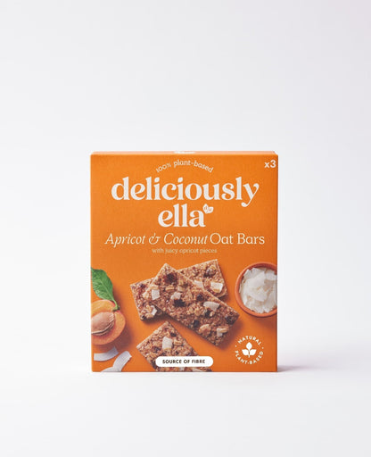 Deliciously Ella Apricot & Coconut Bar - (50g x 16 snack bars)