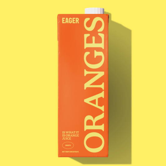 Eager Smooth Orange Juice - 1 Litre Carton