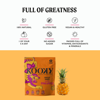 5pk - Freeze Dried Pineapple