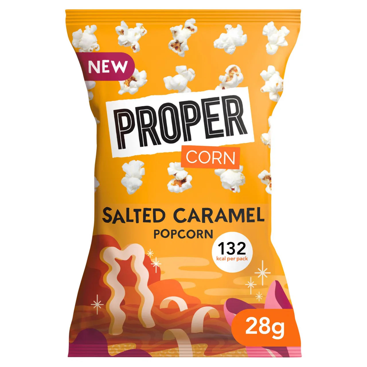 Propercorn Salted Caramel Popcorn 24 x 28g