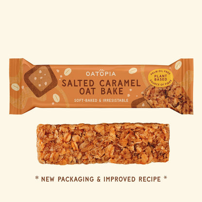 Oatopia Salted Caramel Oat Bake Box (15 x 60g)