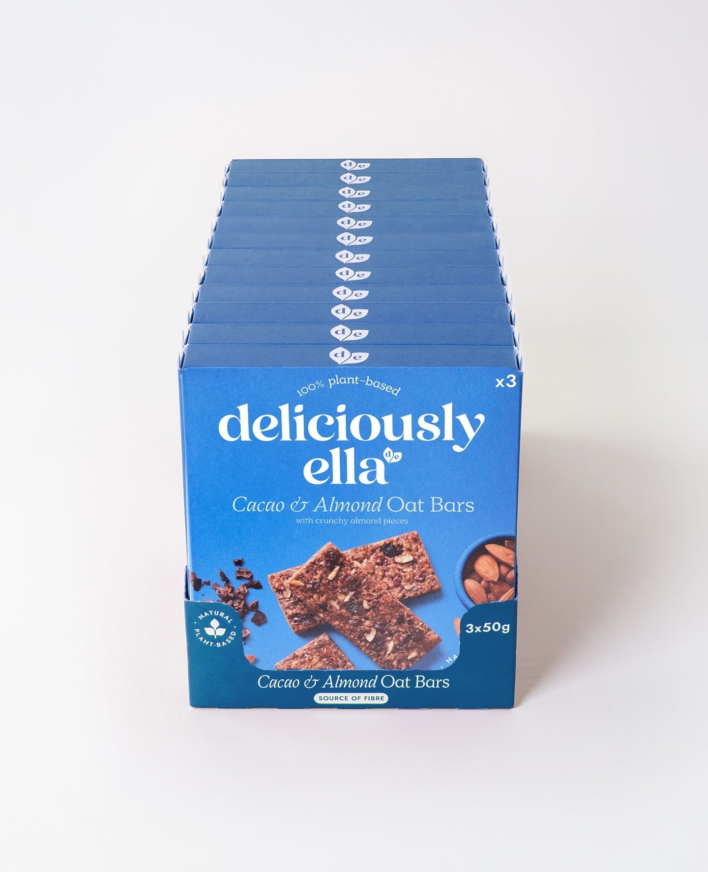Deliciously Ella Cacao & Almond Oat Bar - (50g x 16 snack bars)