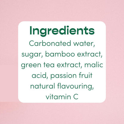 Juno Bamboo Water Passion Fruit 12x250ml