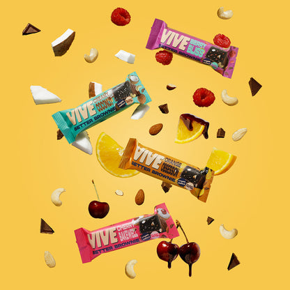 Vive - Better Brownies: Orange Obsession, Creamy Coconut, Cherry Bakewell & Berry Bliss