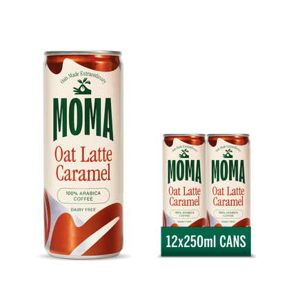MOMA Ice Coffee - Caramel Oat Latte (12 x 250ml)