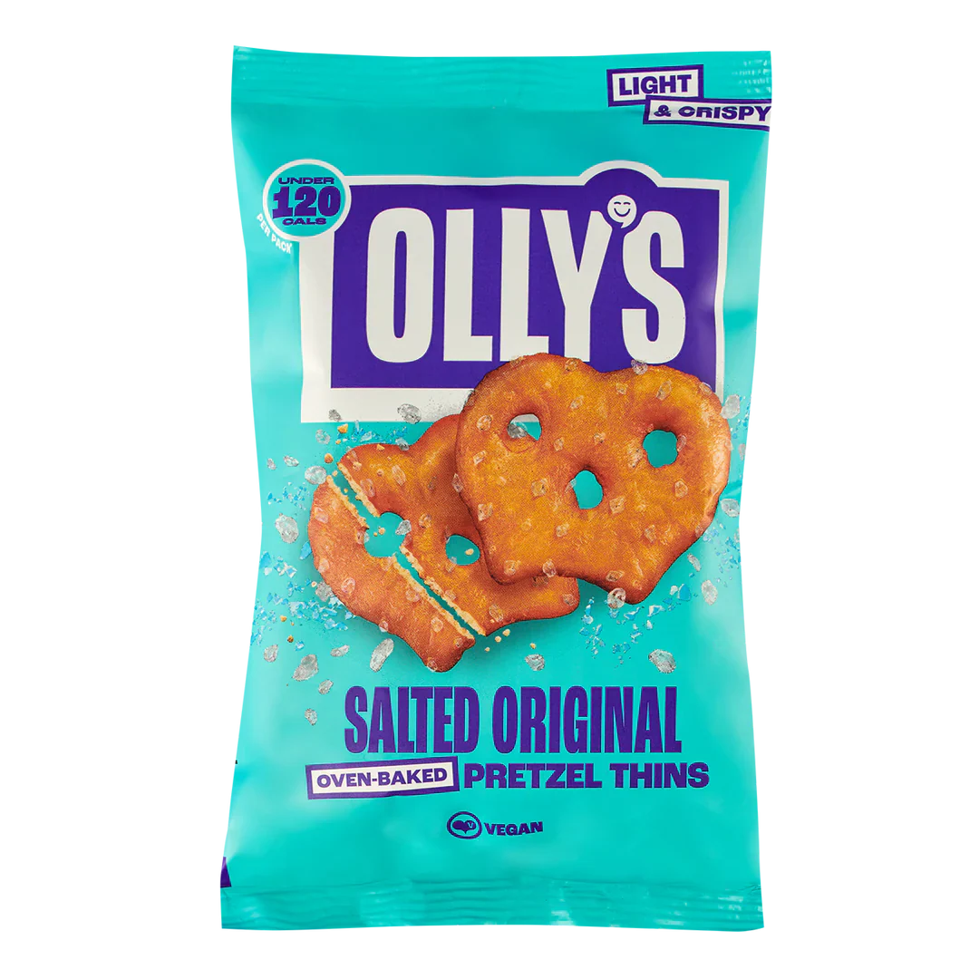 Olly's Pretzel Thins Salted Original 35g x 10