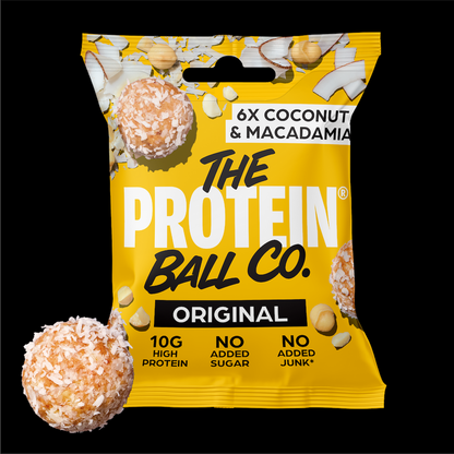 Coconut & Macadamia Protein Balls - Box of 10 bags